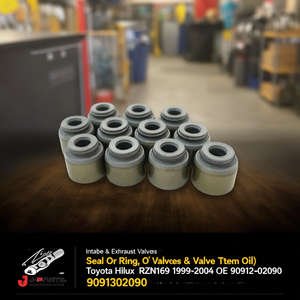 Sello o Anillo (O-Ring) para Válvula de Aceite para Toyota Hilux Surf RZN169 1999-2004 OE 90913-02090 9091302090 - Product Image 3