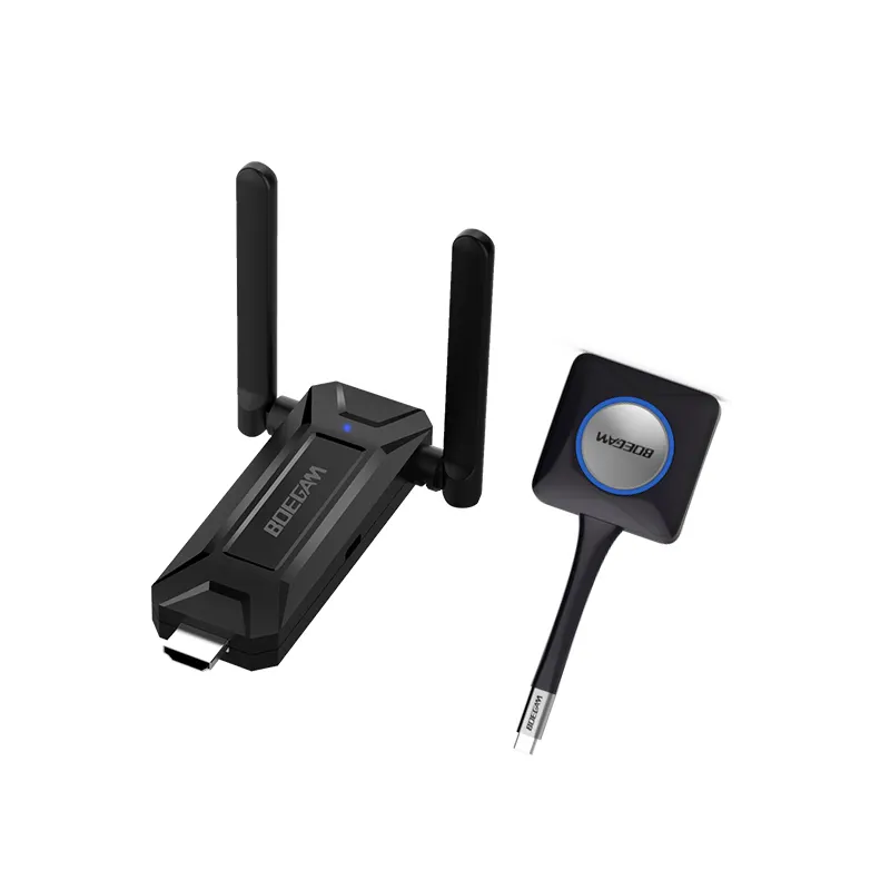 Boegam kabelloser HDMI-kompatibler Video-Sender und Empfänger Extender-Display-Adapter Dongle für Fernseher/PC/iPad