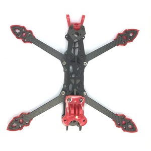 Kit de Marco de Quadcopter de Fibra de Carbono Rojo de 5 Pulgadas y 225 mm, Modelo Mark 4, para Accesorios de Carreras RC - Product Image 1