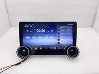 Autoradio Bosstar 2K Android 13 avec double commande, système stéréo GPS, Carplay sans fil, Android Auto, lecteur multimédia pour tableau de bord, amplificateur TV