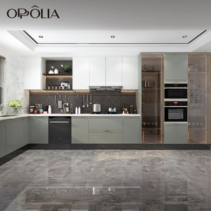 Petite armoire de <span class=keywords><strong>cuisine</strong></span> moderne de luxe, ensemble d'armoires de <span class=keywords><strong>cuisine</strong></span> imprimées en acier inoxydable, grandes armoires simples, île de <span class=keywords><strong>cuisine</strong></span> - Product Image 1