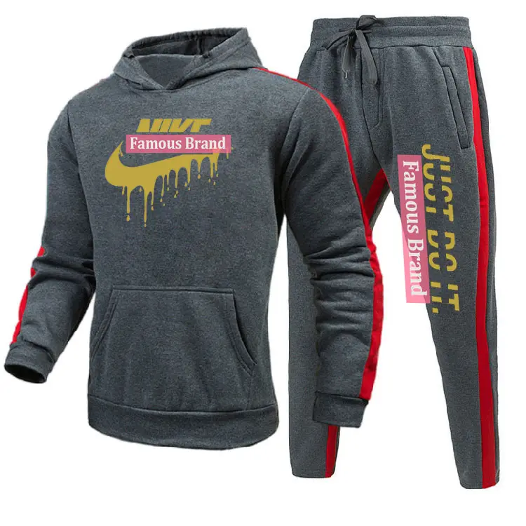 2021 design wholesale jogging sportswear men's custom color sportswear designer men famous brands tracksuit