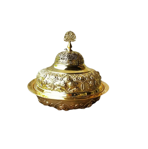 Juego de Tazones Metálicos Desechables, Diseño Clásico para Ensaladas, Frutas y Granos, Tazones Poco Profundos para Fiestas - Product Image 1