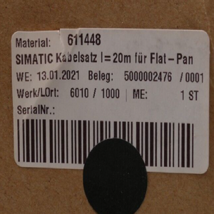 1 Stück brandneues Original 6av7671-1ex12-0aa0, Kabelset, 20 Meter, SPS-Industrieautomation - Product Image 3