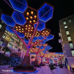 <span class=keywords><strong>Sculpture</strong></span> d'arbre surdimensionnée Vincentaa, <span class=keywords><strong>sculpture</strong></span> moderne en <span class=keywords><strong>métal</strong></span>, utilisée pour les sculptures de parc, fournisseur de sculptures - Product Image 4