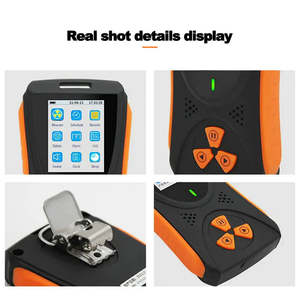 Cep dedektörü Beta gama x-ray test cihazı radyoaktif monitör HFS-10 dozimetre el Geiger sayacı nükleer radyasyon ölçer - Product Image 5