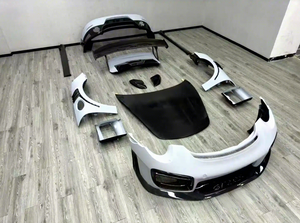 Kits de Carrocería de Polipropileno Sin Pintar en Negro, Versión Chopin <span class=keywords><strong>GT2</strong></span> RS, para <span class=keywords><strong>Porsche</strong></span> 911/991, Recién Llegados - Product Image 4