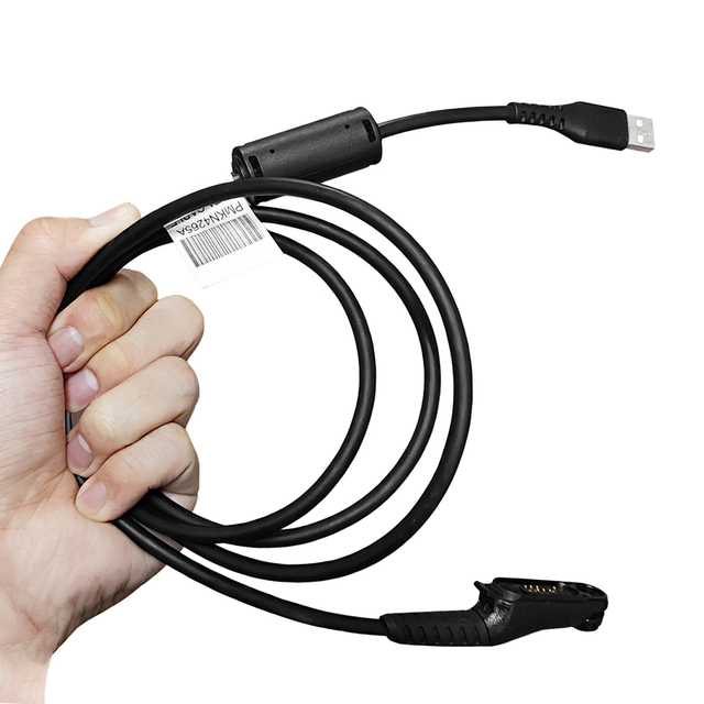 PMKN4265A USB Programming Cable for R7/R7A Handheld Two-Way Walkie Talkie Accessories Long Range 0-10KM VHF/UHF IP54 5W Output