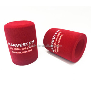 Espumas Antiviento para Micrófono Rode POD, Espumas para Micrófono <span class=keywords><strong>Neumann</strong></span> 104, Logotipo Personalizado Impreso, Cubierta para Micrófono Shure SM7B - Product Image 1