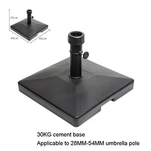 Soporte de paraguas portátil para exteriores, <span class=keywords><strong>base</strong></span> de resina de cemento, <span class=keywords><strong>base</strong></span> de sombrilla, soporte de paraguas - Product Image 3