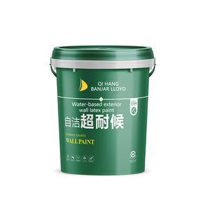 Peinture acrylique liquide à base d'eau couleur personnalisée pour murs intérieurs/extérieurs créatifs, revêtement mural durable pour la maison - Product Image 4