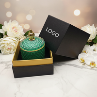 Boîtes à bougies en carton de luxe personnalisées pour l'emballage de pots de bougies, boîte cadeau avec logo, boîte à bijoux en papier
