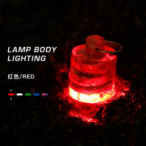 Mini pulsante cilindrico all'ingrosso lure light electronic light emitting 2.8g LED underwater bait light - Product Image 4