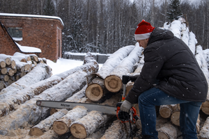 Tronçonneuse électrique industrielle Victar Giant 1200 6 kW HF Barre de 120 cm (47 pouces) - Product Image 5