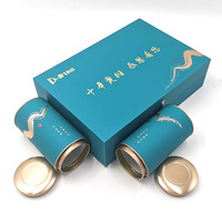 Pignut amande noix de cajou cadeau tube en papier emballage boîte haut de gamme boîtes en carton avec impression design personnalisé