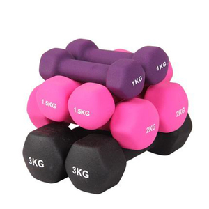 2020 new style Fitness cast iron neoprene hexagonal cufflinks for bodybuilding - Product Image 6