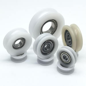 BSUMR9516-7.5 U Type Groove Poulie Nylon <span class=keywords><strong>Guide</strong></span> Poulie Roulement U Groove Roller Wheel 5x16x7.5mm <span class=keywords><strong>pour</strong></span> Utilisation dans les Portes Fenêtres - Product Image 1