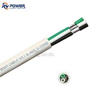 Cable marino blindado Cable de barco dúplex calibre 10/12/14/16 cable de cobre estañado de PVC salida de corriente estable