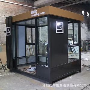 Pabellón para Fumadores de Aleación de Aluminio, Impermeable, para Uso Público en Exteriores, Área de Descanso para Supermercados - Product Image 4