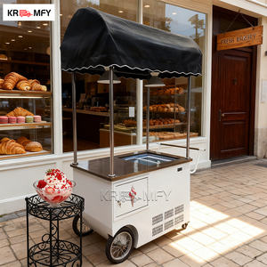 Tricycle mobile de rue 2025 pour la vente rapide de glaces, chariot congélateur, chariot de café, bar à bière, tricycle électrique pour l'Europe - Product Image 5