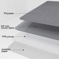 Haute anti-dérapant tapis planchers bureau polyester feutre bureau chaise tapis ordinateur chaise tapis