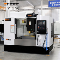 Centre d'usinage vertical CNC VMC1265 haute vitesse et haute précision avec broche BT40 pour le métal