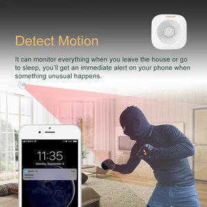 KONLEN Tuya akıllı yaşam WiFi PIR hareket sensörü kablosuz tavan Alarm insan vücudu kızılötesi dedektör ev güvenlik için ABS malzeme - Product Image 2