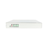 Convertidor de interfaz de datos a fibra E1 a 4RS485, convertidor de interfaz de 1/2"