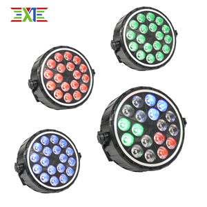 Iluminación de Escenario LED RGBW de 90W Controlable por <span class=keywords><strong>DMX</strong></span> XJ, Efecto Molino de Viento, Apertura Auxiliar, Creación de Atmósfera para Fiestas/Bodas/Salones de Baile - Product Image 1