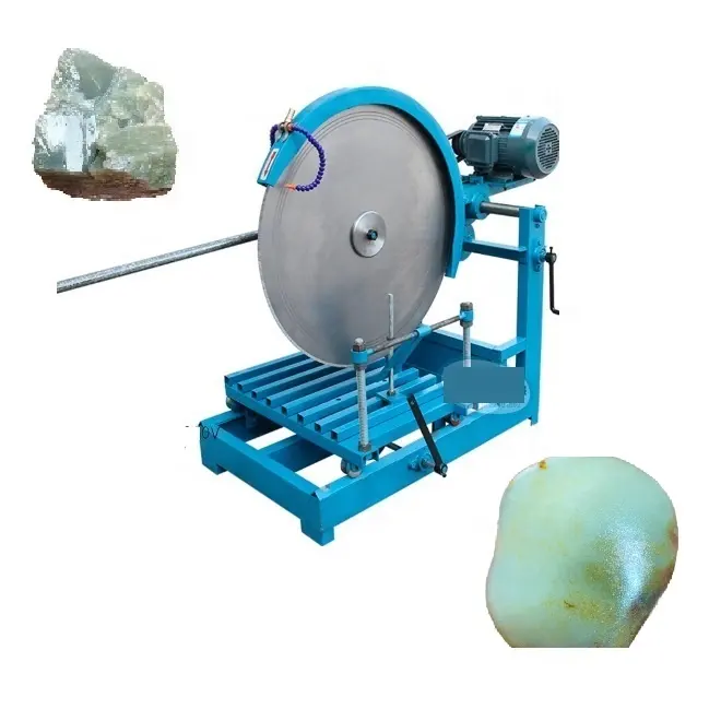 Đá Ngọc Bích đá Máy cắt lapidary đá Saw Jade Drop Saw tự động