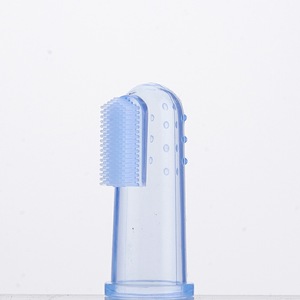 Cepillo de dientes para bebé, limpiador bucal, cepillo de silicona para la lengua, portátil, transparente, BK910 - Product Image 4