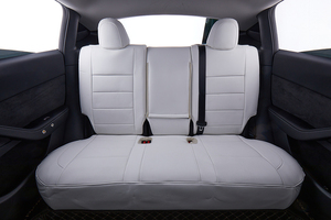 Ensemble complet de protection de housses de sièges en cuir pour <span class=keywords><strong>Tesla</strong></span> Model Y Model 3 - Product Image 4