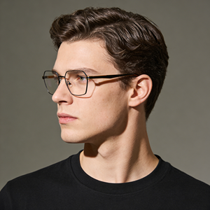 แว่นตาแฟชั่นทรงเต็มกรอบ รุ่นปี 2026 วัสดุ TR90 และยาง น้ำหนักเบา สำหรับผู้หญิงและผู้ชาย ดีไซน์ทันสมัย แว่นสายตา - Product Image 2