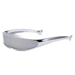 Lunettes Punk <span class=keywords><strong>X</strong></span>-<span class=keywords><strong>Men</strong></span> Transfrontalières Futuristes Tout-en-un Personnalisées Guerriers du Futur Colorées Électroplaquées Laser UV400 Unisexe - Product Image 5