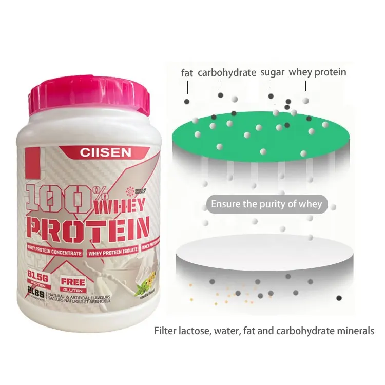 Body Muscle Building-Polvo de proteína de suero de leche, Etiqueta Privada para nutrición corporal, estándar dorado, 100%