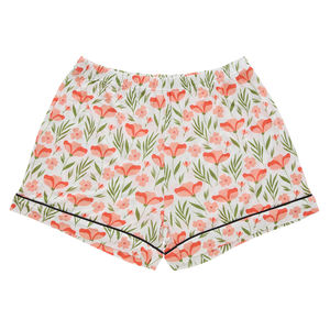 Klassisches Design Großhandel 2 Stück bequeme Bambus Spandex Sommer Nachtwäsche Frau Kurzarm & kurze Pyjama-Sets - Product Image 3