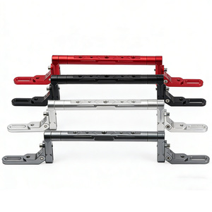 Rallonges de rétroviseurs pour véhicules à installation rapide, rétroviseurs de guidon, <span class=keywords><strong>scooter</strong></span>, moto, barre d'équilibre modifiée - version surélevée - Product Image 1