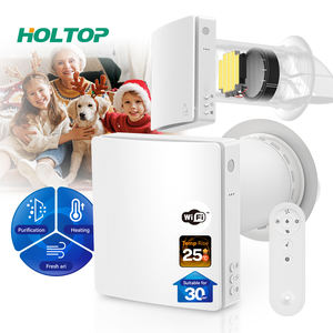 Ventilación de recuperación de calor Obturador automático Sistemas de filtración de <span class=keywords><strong>aire</strong></span> de grado comercial Control inteligente 500W Sistema de calefacción eléctrica PTC - Product Image 1