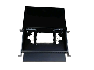 Panneau de brassage à fibre optique 1U SC/<span class=keywords><strong>APC</strong></span> tiroir optique LC DUPLEX serveur de montage en rack fibre ODF pour réseau FTTH GSM, vide - Product Image 2