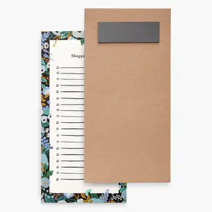 Bloc-Notes personnalisé imprimé, aimant découpé, Shopping, réfrigérateur, liste de choses à faire, bloc-Notes, bloc-Notes