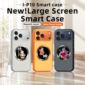 เคสโทรศัพท์มือถือแบบหมุนได้ 360 องศา รุ่น Magnetic 2026 สำหรับ iPhone 18 Pro Max 17 16  พร้อมฝาครอบ DIY สำหรับใส่รูปภาพและวิดีโอ - Product Image 1