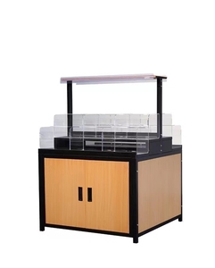 Soporte de exhibición de madera para frutas y verduras secas, estante de un solo lado, para <span class=keywords><strong>comprar</strong></span> fruta y verdura - Product Image 1