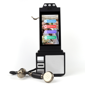 Teléfono de Video para Libro de Visitas, Teléfono Inalámbrico con Grabación de Mensajes de Audio y Video para Bodas, Fiestas de Cumpleaños - Product Image 4