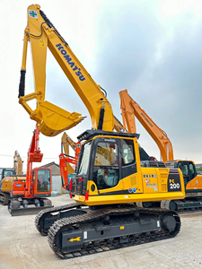 Excavadora Komatsu PC200 de Segunda Mano a Precio Económico, Excavadora de Cadenas Komatsu PC130 160 200 de Alta Rentabilidad, Máquina de Construcción - Product Image 5