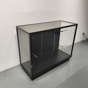Vitrina de Exhibición de Vidrio de Visión Completa con Marco de Aluminio de 72 Pulgadas, <span class=keywords><strong>Precio</strong></span> de Mayoreo para Tienda de Cigarrillos - Product Image 4