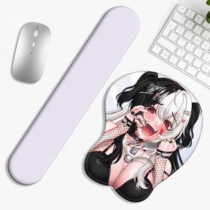 Custom <span class=keywords><strong>3d</strong></span> Polssteun Siliconen Muismat Ergonomisch Silicagel Gaming Oppervlak Anti-Slip Stralingsbescherming Pols Muismat - Product Image 4