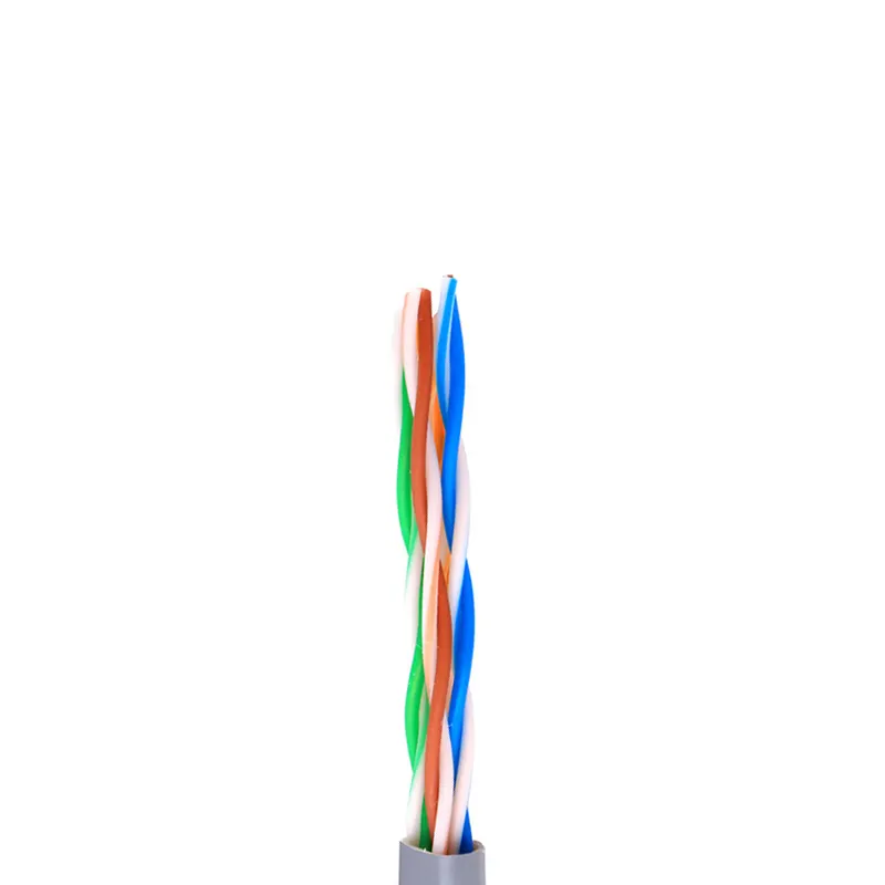 Yüksek hızlı Cat5e kapalı Lan kablosu bükümlü çift UTP FTP SFTP Cat5e BC CCA 24awg 1000ft su geçirmez kablo