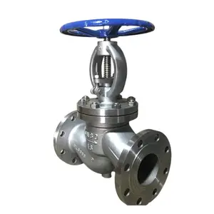 DN25 hand wheel cast steel stop valve 304 flange high temperature steam stainless steel Globe valve