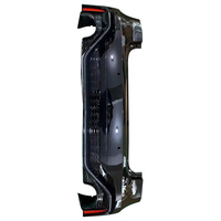 Kit carrosserie modifié pare-chocs arrière avec diffuseur pour Audi A7 S7 C8 Upgrade to RS7 Style 2019-2024