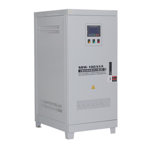Tự động SBW-60KVA điều khiển công nghiệp <span class=keywords><strong>AVR</strong></span> Điện áp ổn định điều 380V 400V ba giai đoạn đồng bảo vệ AC SVC Cách sử dụng - Product Image 2